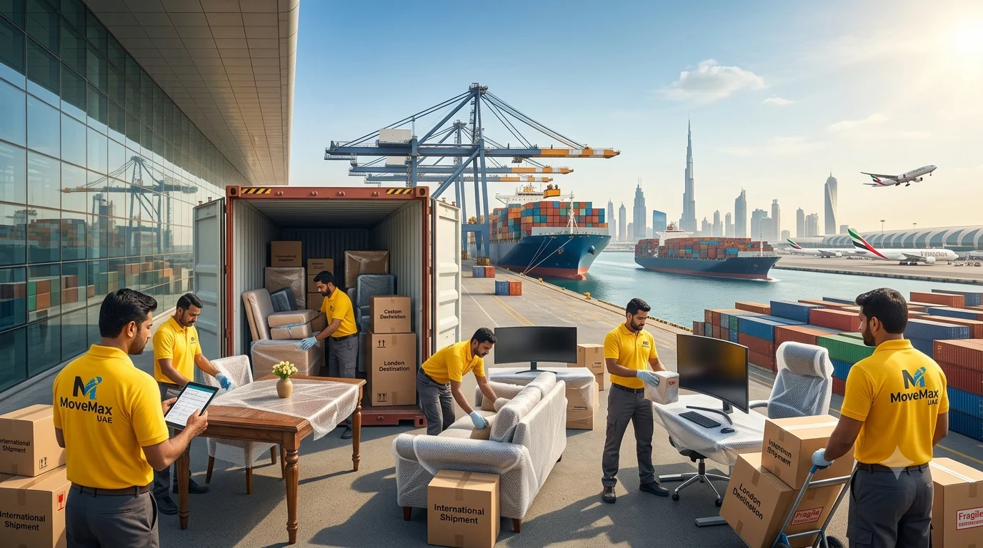 Container loading for international household relocation