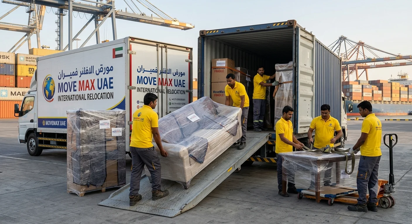 International freight shipping for overseas relocation